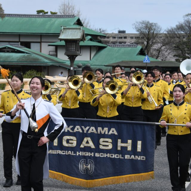 御神幸のパレード演奏に出演しました
